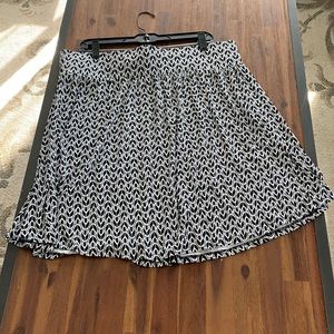 Lane Bryant flouncy skirt